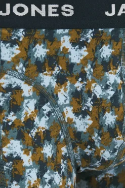 Jack & Jones Roupa Interior-Pacote com 3 boxer azul