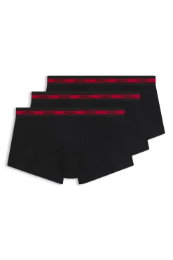 HUGO Roupa Interior-Pacote com 3 boxers Preto