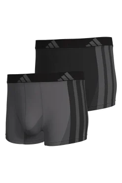Adidas Roupa Interior-Pacote com 2 boxers Active Seamless Micro Stretch cinzento