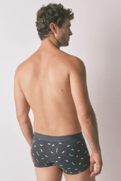 Women'secret Roupa Interior-Pacote com 2 boxers cinza do Batman cinzento