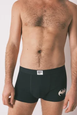 Women'secret Roupa Interior-Pacote com 2 boxers cinza do Batman cinzento