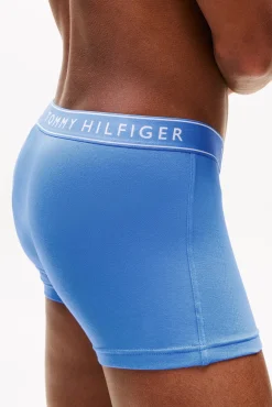 Tommy Jeans Roupa Interior-Pacote com 3 Boxers de Algodão estampado