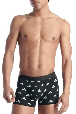 Adidas Roupa Interior|Desporto-Pacote com 3 boxers de algodão Active Flex azul