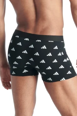 Adidas Roupa Interior|Desporto-Pacote com 3 boxers de algodão Active Flex azul