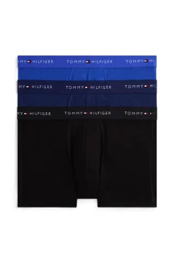 Tommy Jeans Roupa Interior-Pacote com 3 Boxers de Algodão estampado