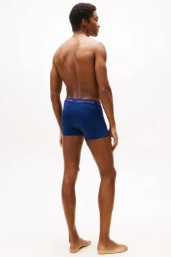 Tommy Jeans Roupa Interior-Pacote com 3 Boxers de Algodão estampado