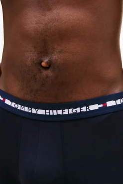 Tommy Jeans Roupa Interior-Pacote com 3 Boxers de Algodão preto