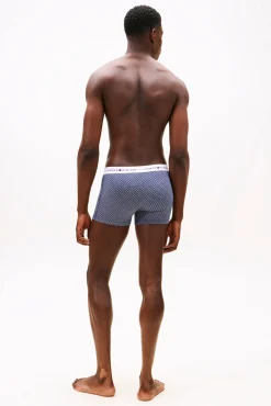 Tommy Jeans Roupa Interior-Pacote com 3 Boxers de Algodão estampado