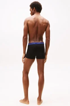 Tommy Jeans Roupa Interior-Pacote com 3 Boxers de Algodão preto