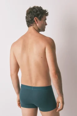 Women'secret Roupa Interior-Pacote com 2 boxers s lisos verde