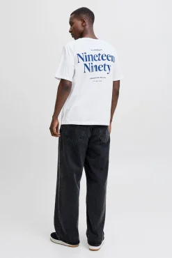 Jack & Jones T-Shirts-Pacote com 2 camisetas de modelagem regular preto