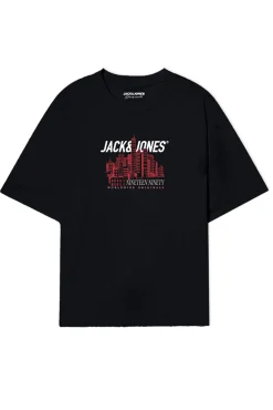 Jack & Jones PLUS T-Shirts-Pacote com 3 camisetas PLUS preto