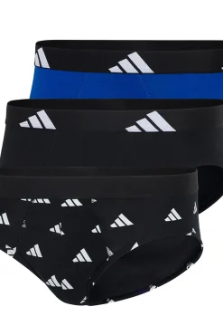Adidas Roupa Interior-Pacote com 3 cuecas Active Flex de algodão azul