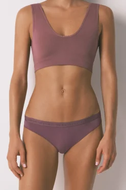 Women'secret Roupa Interior-Pacote com 7 cuecas clássicas de algodão estampado rosa branco