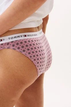 Tommy Jeans Roupa Interior-Pacote com 3 cuecas de algodão estampado