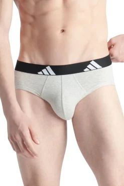 Adidas Roupa Interior-Pacote com 2 cuecas de algodão Active Flex estampado