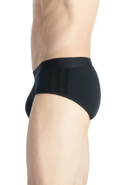 Adidas Roupa Interior-Pacote com 2 cuecas elásticas Active Flex Cotton 3-Stripes preto