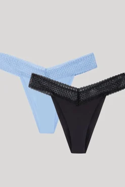 Gisela Roupa Interior-Pacote com 2 cuequinhas brasileiras estampado