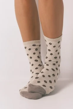 Women'secret Meias-Pacote com 3 meias compridas meias cru