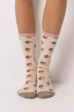 Women'secret Meias-Pacote com 3 meias longas de esquilo estampado