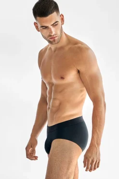 Bread & Boxers Roupa Interior-Pacote de 3 cuecas pretas preto