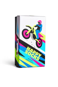 Happy Socks Meias|Meias-Pacote de 3 meias esportivas multicolour