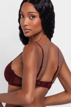 Dorina Roupa Interior-Pacote de soutien semi-acolchoado de duas peças Emersyn vermelho