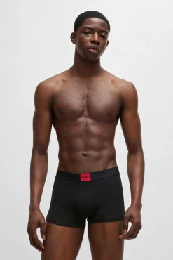 HUGO Roupa Interior-Pacote de três boxers Preto