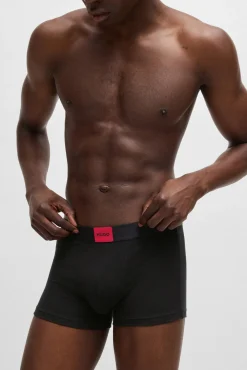 HUGO Roupa Interior-Pacote de três boxers Preto