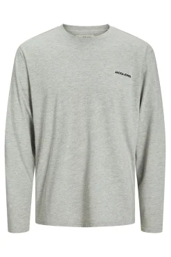 Jack & Jones Pijamas-Pacote de T-shirt e calça cinzento