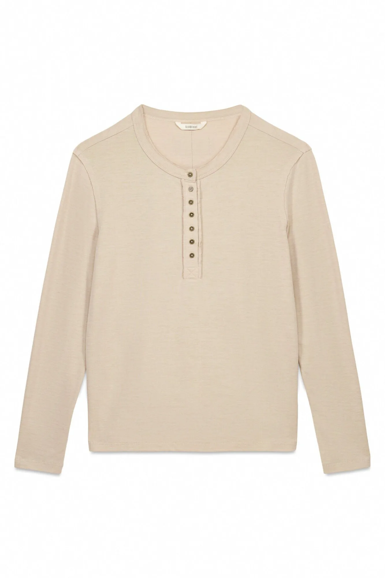 Slowlove T-Shirts-Padeiro de topo Ecru