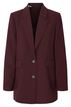 Selected Fatos|Blazers-Paletó de corte relaxado. Roxo