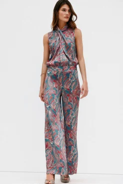 Hoss Intropia Calças-Paloma. Calças estampadas Multicolorido