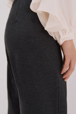 Cortefiel Calças-Pantalón punto roma espiga Multicolorido