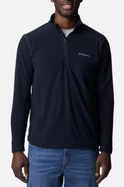 Columbia Sweatshirts-para homem Klamath Range™ II meia polar Masculina com fecho-éclair preto