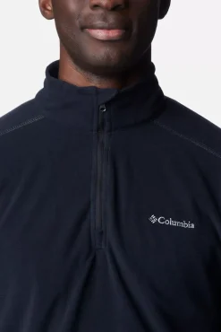 Columbia Sweatshirts-para homem Klamath Range™ II meia polar Masculina com fecho-éclair preto