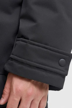 Jack & Jones Sobretudos-Parka acolchoada preto