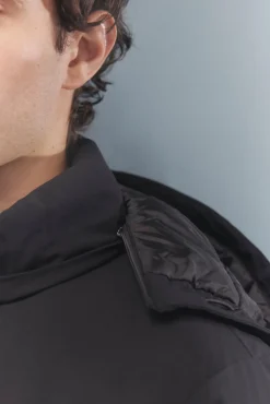 Springfield Sobretudos-Parka acolchoada térmica preto