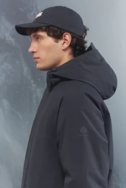 Springfield Sobretudos-Parka acolchoada térmica azul