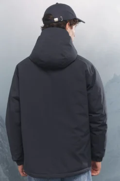 Springfield Sobretudos-Parka acolchoada térmica azul