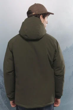 Springfield Sobretudos-Parka acolchoada térmica estampado