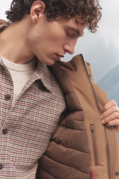 Springfield Sobretudos-Parka acolchoada térmica castanho