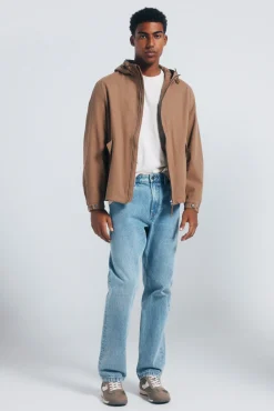 Springfield Sobretudos-Parka algodão castanho