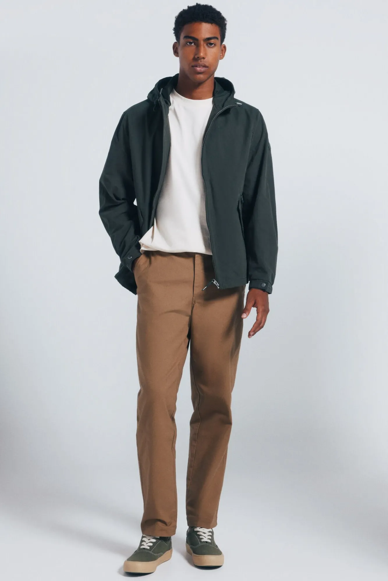 Springfield Sobretudos-Parka algodão estampado