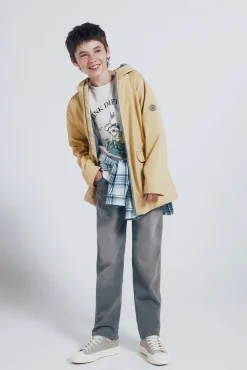 Springfield Kids Sobretudos-Parka pastel para criança amarelo