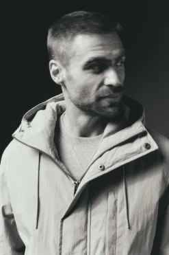 OOTO Sobretudos-Parka comprida acolchoada Tostado