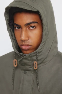 Springfield Sobretudos-Parka curta acolchoada bege