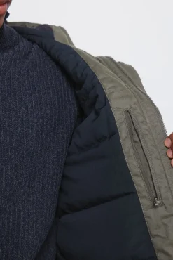 Springfield Sobretudos-Parka curta acolchoada bege