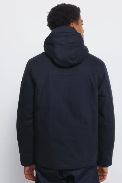 Springfield Sobretudos-Parka curta acolchoada azul