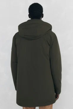 Pedro del Hierro Sobretudos-Parka curta capuz Verde